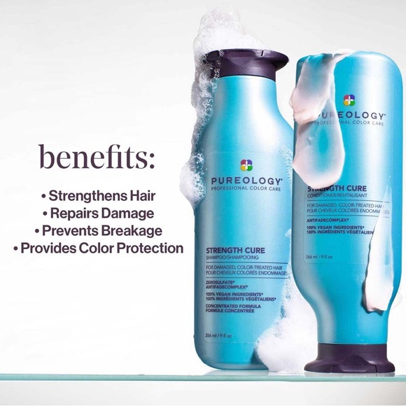 STRENGTH CURE SHAMPOO AND CONDITIONER DUO Pureology - Picture 2 of 10
